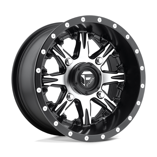 D5411470A444 - Fuel Off-Road D541 Nutz 14X7 4X110 13mm Matte Black Machined - Fuel Off-Road Wheels Canada