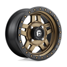 Load image into Gallery viewer, D5831470A544 - Fuel Off-Road D583 Anza 14X7 4X156 13mm Matte Bronze Black Bead Ring - Fuel Off-Road Wheels Canada