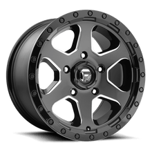 Charger l'image dans la galerie, D59017907345 - Fuel Off-Road D590 Ripper 17X9 5X127 -12 mm Gloss Black Milled - Fuel Off-Road Wheels Canada
