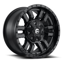 Load image into Gallery viewer, D59620009846 - Fuel Off-Road D596 Sledge 20X10 6X135 6X139.7 -19 mm Matte Black Gloss Black Lip - Fuel Off-Road Wheels Canada