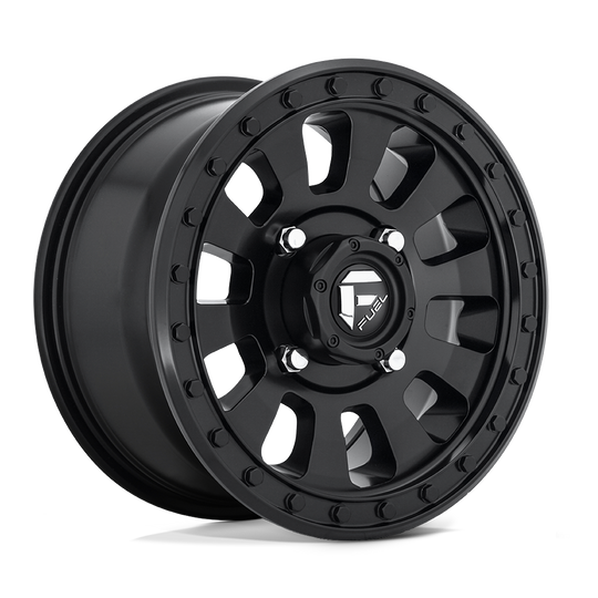 D6301570A654 - Fuel Off-Road D630 Tactic 15X7 4X137 38mm Matte Black - Fuel Off-Road Wheels Canada