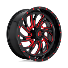 Charger l'image dans la galerie, D6421870A644 - Fuel Off-Road D642 Kompressor 18X7 4X137 13mm Gloss Black Red Tinted Clear - Fuel Off-Road Wheels Canada