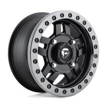 Charger l'image dans la galerie, D9171570A654 - Fuel Off-Road D917 Anza Beadlock 15X7 4X137 38mm Matte Black - Fuel Off-Road Wheels Canada