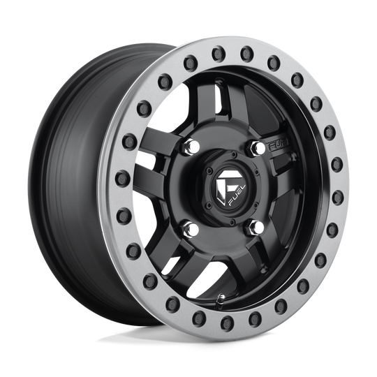 D9171570A654 - Fuel Off-Road D917 Anza Beadlock 15X7 4X137 38mm Matte Black - Fuel Off-Road Wheels Canada