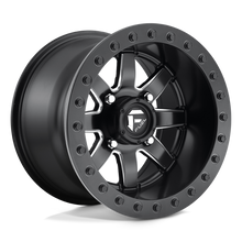 Load image into Gallery viewer, D9281400A555 - Fuel Off-Road D928 Maverick Beadlock 14X10 4X156 0mm Matte Black - Fuel Off-Road Wheels Canada