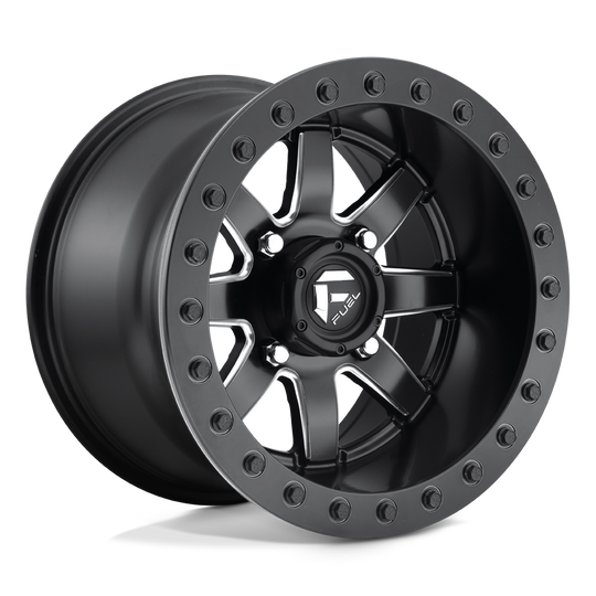 D9281400A555 - Fuel Off-Road D928 Maverick Beadlock 14X10 4X156 0mm Matte Black - Fuel Off-Road Wheels Canada