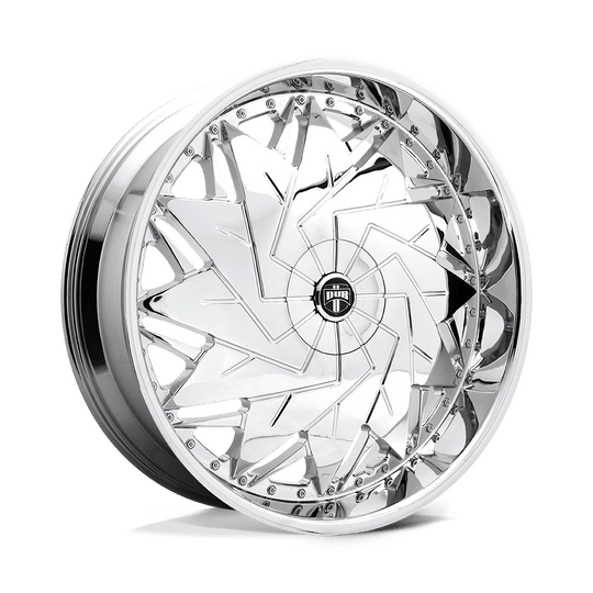 S235260022+05 - DUB S235 Dazr 26X10 5X115 5X120 5mm Chrome Plated - DUB Wheels Canada