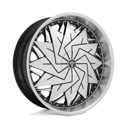 S234260008+05 - DUB S234 Dazr 26X10 5X120.65 / 5X127 5mm Gloss Black Machined - DUB Wheels Canada