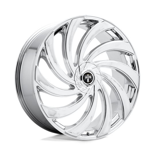 S238249000+01D - DUB S238 Delish 24X9 BLANK  1mm Chrome Plated - DUB Wheels Canada