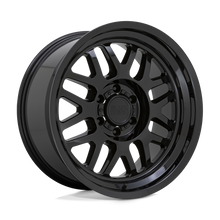 Load image into Gallery viewer, 1795DLT-88170B25 - Black Rhino Delta 17X9.5 8X170 -18 mm Gloss Black - Black Rhino Wheels Canada