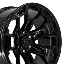 Load image into Gallery viewer, DF03-20090-6550-12B - Defiant DF03 20X9 6X139.7 ET-12mm Gloss Black - Defiant Wheels Canada