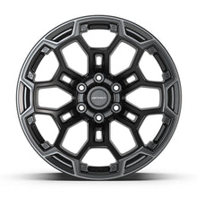 Load image into Gallery viewer, DF03-20090-6550-12B1G1 - Defiant DF03 20X9 6X139.7 ET-12mm Satin Black with Satin Charcoal - Defiant Wheels Canada