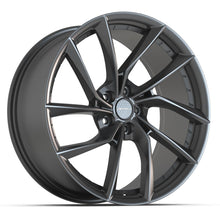 Load image into Gallery viewer, DF06-20090-5120-35G1 - Defiant DF06 20X9 5X120 ET35mm Dark Satin Charcoal - Defiant Wheels Canada
