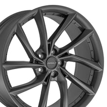 Load image into Gallery viewer, DF06-20090-5120-35G1 - Defiant DF06 20X9 5X120 ET35mm Dark Satin Charcoal - Defiant Wheels Canada