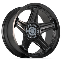 Charger l'image dans la galerie, DF07-22100-6550-12B1 - Defiant DF07 22X10 6X139.7 ET-12mm Satin Black - Defiant Wheels Canada
