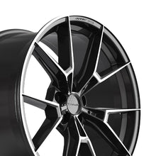 Charger l'image dans la galerie, DF09-20090-5120-40MBT - Defiant DF09 20X9 5X120 40MM Black Machined w/ Tinted Clear - Defiant Wheels Canada