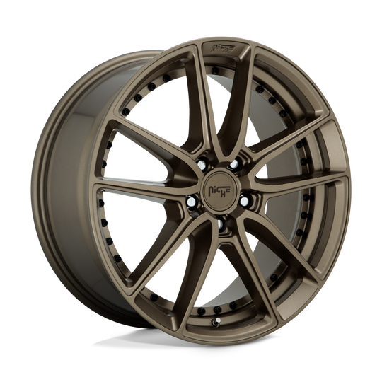 M222198521+35 - Niche M222 DFS 19X8.5 5X120  35mm Matte Bronze - Niche Wheels Canada
