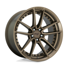 Charger l'image dans la galerie, M222200543+40 - Niche M222 DFS 20X10.5 5X112  40mm Matte Bronze - Niche Wheels Canada