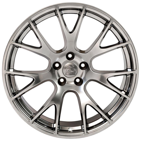 DG15-20100-5115-18HB - OE Wheels Replica DG15 20X10 5X115 ET18mm Hyper Black - OE Wheels Wheels Canada