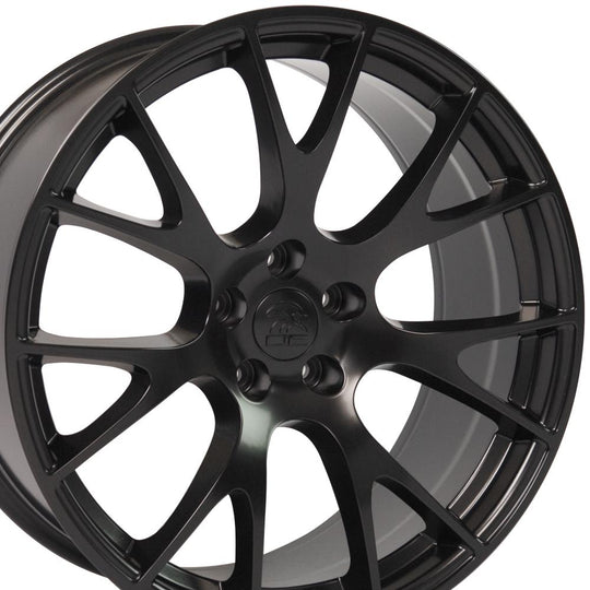 DG15-22090-5115-18B1 - OE Wheels Replica DG15 22X9 5X115 ET18mm Satin Black - OE Wheels Wheels Canada