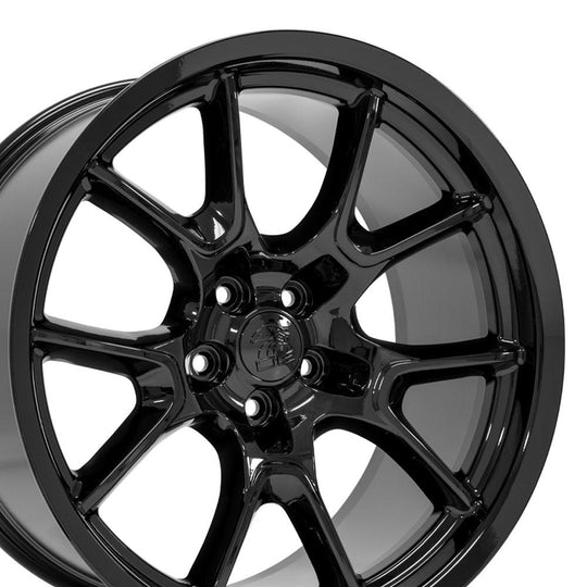 DG21-20100-5115-18B - OE Wheels Replica DG21 20X10 5X115 ET18mm Gloss Black - OE Wheels Wheels Canada