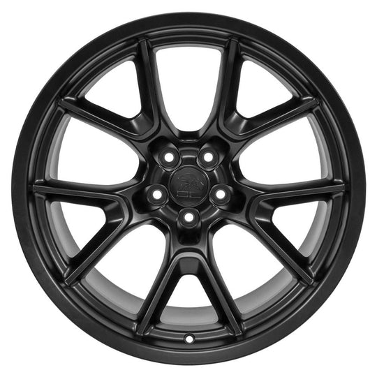 DG21-20110-5115-3B1 - OE Wheels Replica DG21 20X11 5X115 ET-2.5mm Satin Black - OE Wheels Wheels Canada