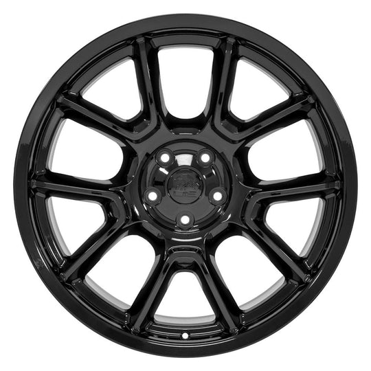 DG21-22095-5500-29B - OE Wheels Replica DG21 22X9.5 5X127 ET29mm Gloss Black - OE Wheels Wheels Canada