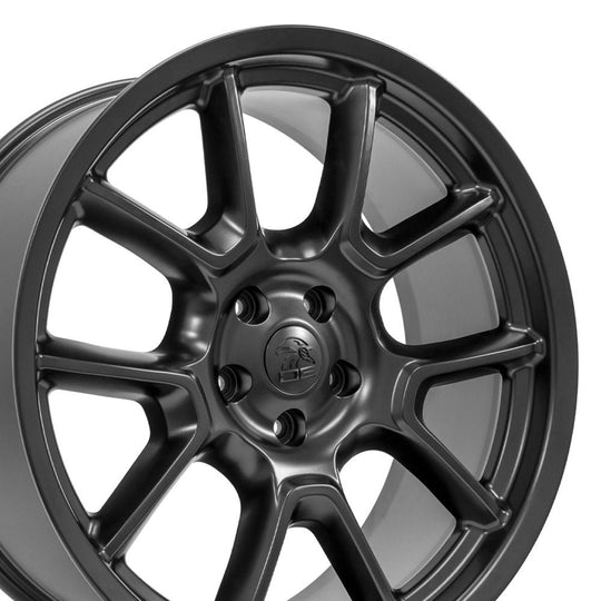 DG21-22095-5500-29B1 - OE Wheels Replica DG21 22X9.5 5X127 ET29mm Satin Black - OE Wheels Wheels Canada
