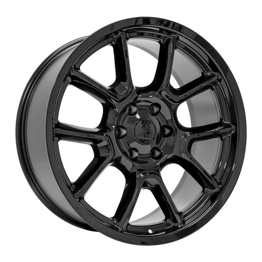 DG21-22095-6550-9B - OE Wheels Replica DG21 22X9.5 6X139.7 9MM Gloss Black - OE Wheels Replica Wheels Canada