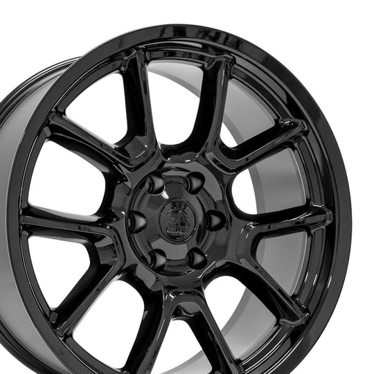 DG21-22095-6550-9B - OE Wheels Replica DG21 22X9.5 6X139.7 9MM Gloss Black - OE Wheels Replica Wheels Canada