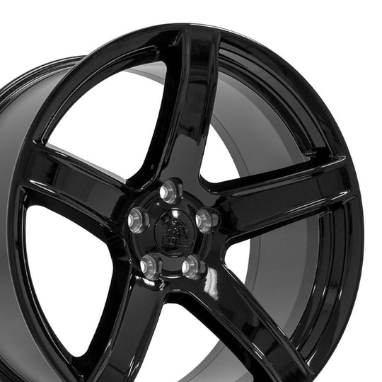 DG22-20095-5115-18B - OE Wheels Replica DG22 20X9.5 5X115 ET19mm Gloss Black - OE Wheels Wheels Canada