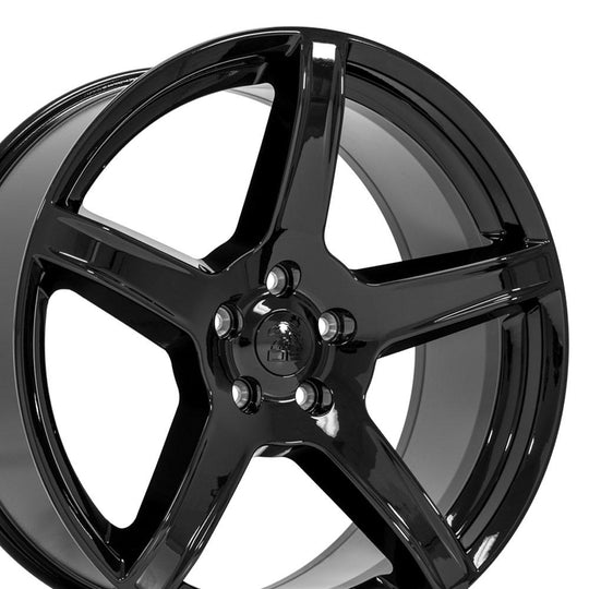 DG22-22095-5500-29B - OE Wheels Replica DG22 22X9.5 5X127 ET29mm Gloss Black - OE Wheels Wheels Canada