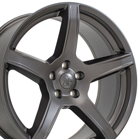 DG22-22095-5500-29G1 - OE Wheels Replica DG22 22X9.5 5X127 29MM Satin Gunmetal - OE Wheels Replica Wheels Canada