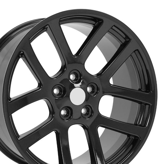 DG51-22100-5550-25B - OE Wheels Replica DG51 22X10 5X139.7 ET25.4mm Gloss Black - OE Wheels Wheels Canada