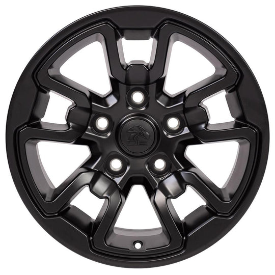 DG55-17080-5550-18B1 - OE Wheels Replica DG55 17X8 5X139.7 ET18mm Satin Black - OE Wheels Wheels Canada
