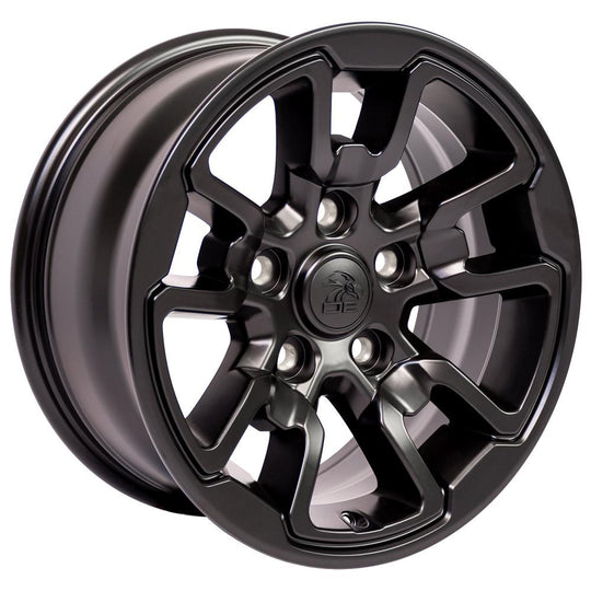 DG55-17080-5550-18B1 - OE Wheels Replica DG55 17X8 5X139.7 ET18mm Satin Black - OE Wheels Wheels Canada