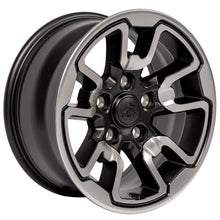 Load image into Gallery viewer, DG55-17080-5550-18PB1 - OE Wheels Replica DG55 17X8 5X139.7 ET18mm Polished with Painted Inlay - OE Wheels Wheels Canada