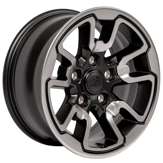 DG55-17080-5550-18PB1 - OE Wheels Replica DG55 17X8 5X139.7 ET18mm Polished with Painted Inlay - OE Wheels Wheels Canada