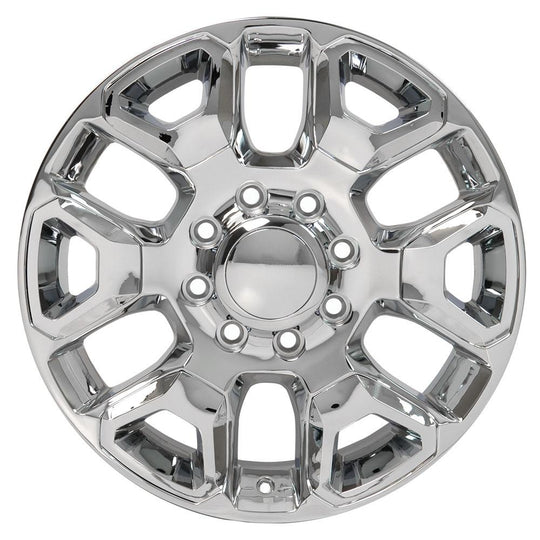 DG66-20080-8165-54C-ic - OE Wheels Replica DG66 20X8 8X165.1 ET54.65mm Chrome with Chrome Insert - OE Wheels Wheels Canada