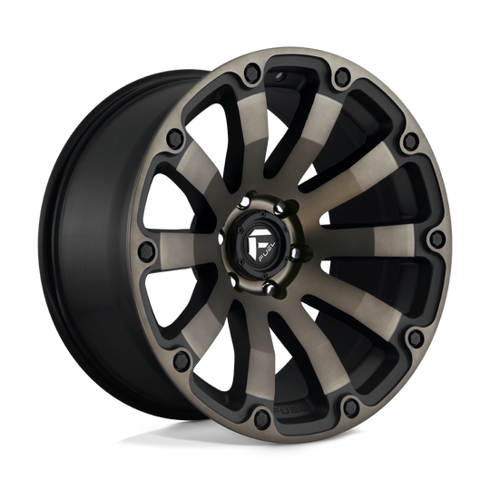D63620008347 - Fuel Off-Road D636 Diesel 20X10 6X139.7 -18 mm Matte Black Double Dark Tint - Fuel Off-Road Wheels Canada