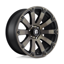 Load image into Gallery viewer, D63620908750 - Fuel Off-Road D636 Diesel 20X9 6X114.3 ET 1mm Matte Black Double Dark Tint - Fuel Off-Road Wheels Canada