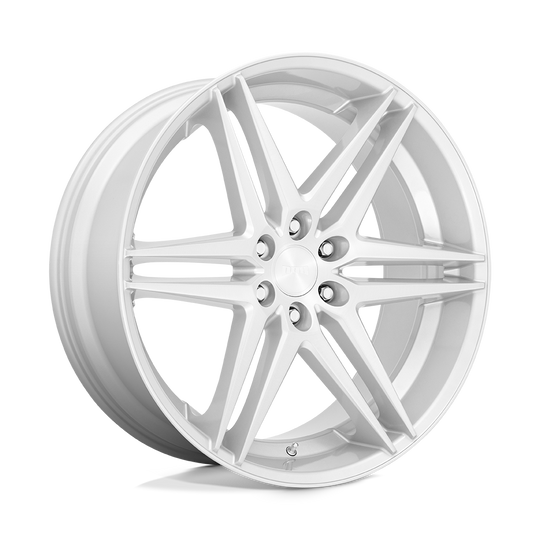 S270240089+30 - DUB S270 Dirty Dog 24X10 6X135  30mm Silver With Brushed Face - DUB Wheels Canada