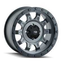 Load image into Gallery viewer, 9301-57100MGN - Dirty Life Roadkill 15X7 4X110 /  ET 13mm Matte Gunmetal with Black Beadlock - Dirty Life Wheels Canada