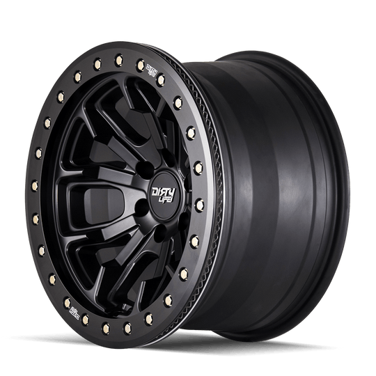 9303-2970MB - Dirty Life DT-1 20X9 8X170 /  ET 0mm Satin Black - Dirty Life Wheels Canada