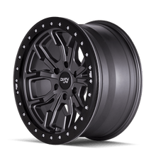 Load image into Gallery viewer, 9303-7983MGT12 - Dirty Life DT-1 17X9 6X139.7 /  ET -12mm Satin Gunmetal - Dirty Life Wheels Canada
