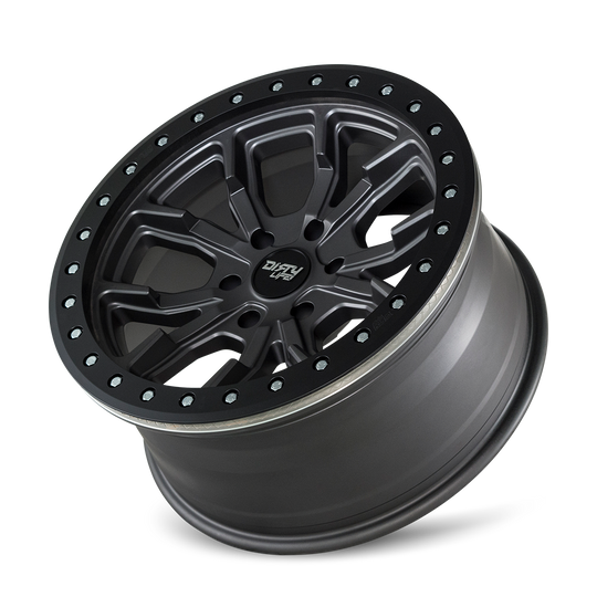 9304-7973MGT12 - Dirty Life DT-2 17X9 5X127 /  ET -12mm Satin Gunmetal - Dirty Life Wheels Canada