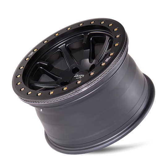 9304-7981MB - Dirty Life DT-2 17X9 8X165.1 /  ET -12mm Satin Black - Dirty Life Wheels Canada