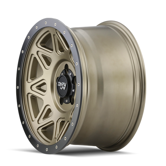 9305-2973MGD - Dirty Life Theory 20X9 5X127 /  ET 0mm Matte Gold - Dirty Life Wheels Canada