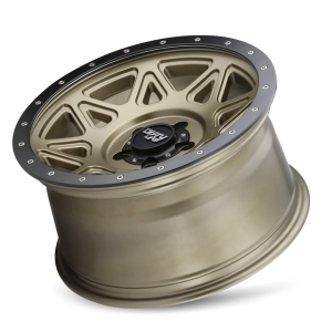 9305-8981MGD - Dirty Life Theory 18X9 8X165.1 /  ET 0mm Matte Gold with Simulated Ring - Dirty Life Wheels Canada