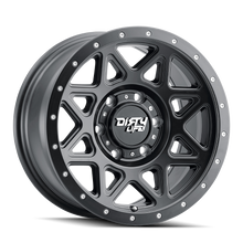 Load image into Gallery viewer, 9305-7970MB - Dirty Life Theory 17X9 8X170 /  ET -12mm Satin Black - Dirty Life Wheels Canada